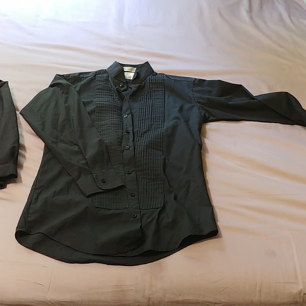 Tuxedo shirt and pants
